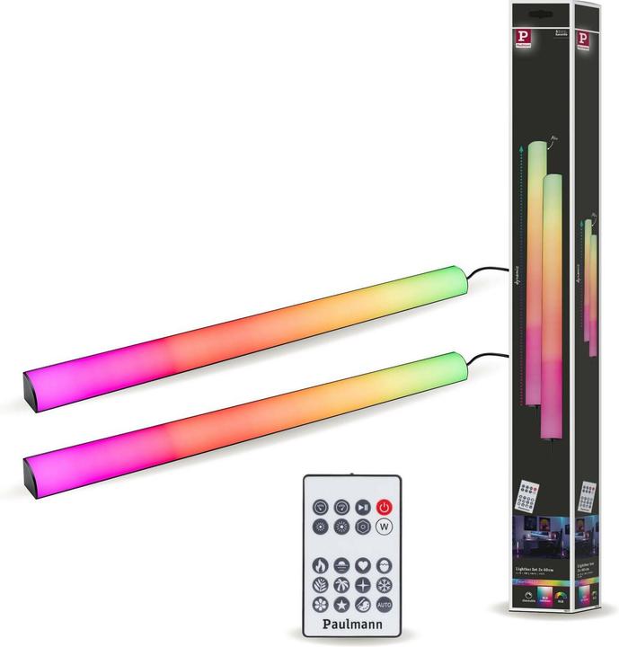 Image du produit Paulmann Barre lumineuse EntertainLED Bâtons lumineux dynamiques (RGB, 60.50 cm, Intérieur)