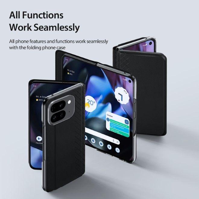 Image du produit Dux Ducis Bril Series Housse en cuir (Google Pixel 9 Pro Fold)