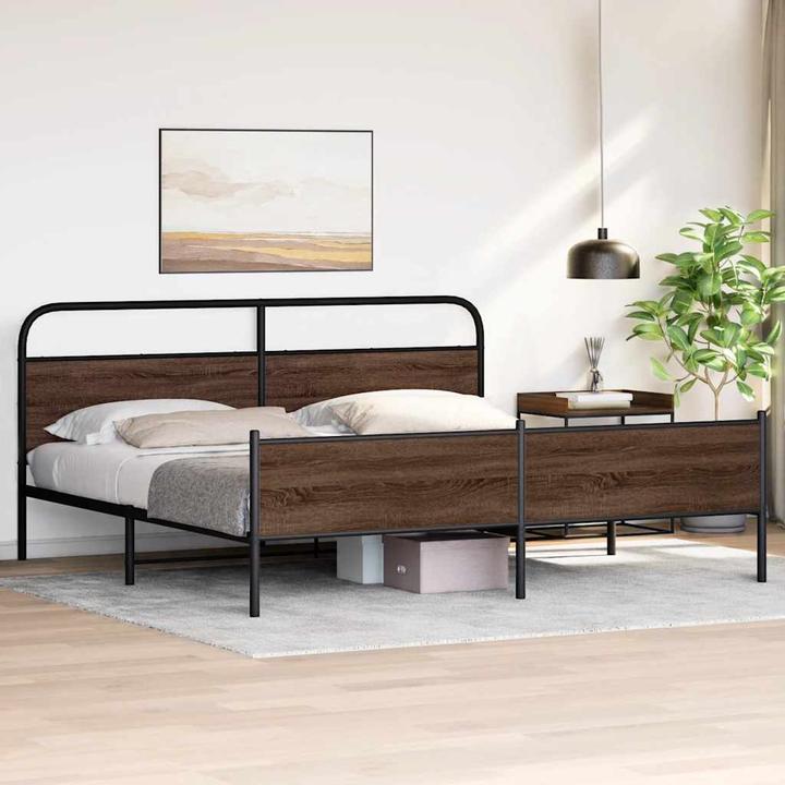 Produktbild vidaXL Bettgestell (193 x 203 cm)