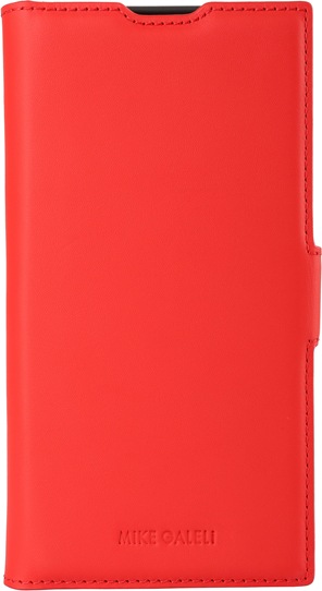 Image du produit Mike Galeli Book-Cover Echtleder Fabio cherry tomato (Samsung Galaxy S25 Ultra)
