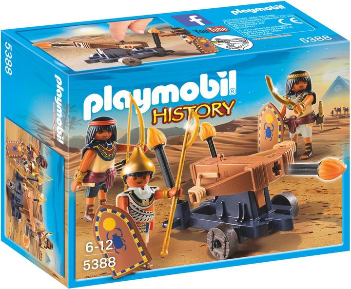 Playmobil Soldati egizi con lanciadardi (5388, Storia di Playmobil)
