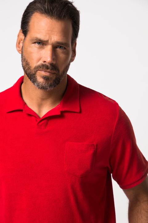 Produktbild JP1880 Poloshirt, Halbarm, Frottee, Cuba-Kragen (3XL)