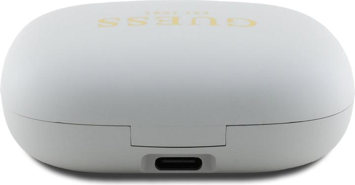 Productafbeelding Guess Satin Classic Logo OWS Wireless Earphones - beige (8 h, Draadloze)