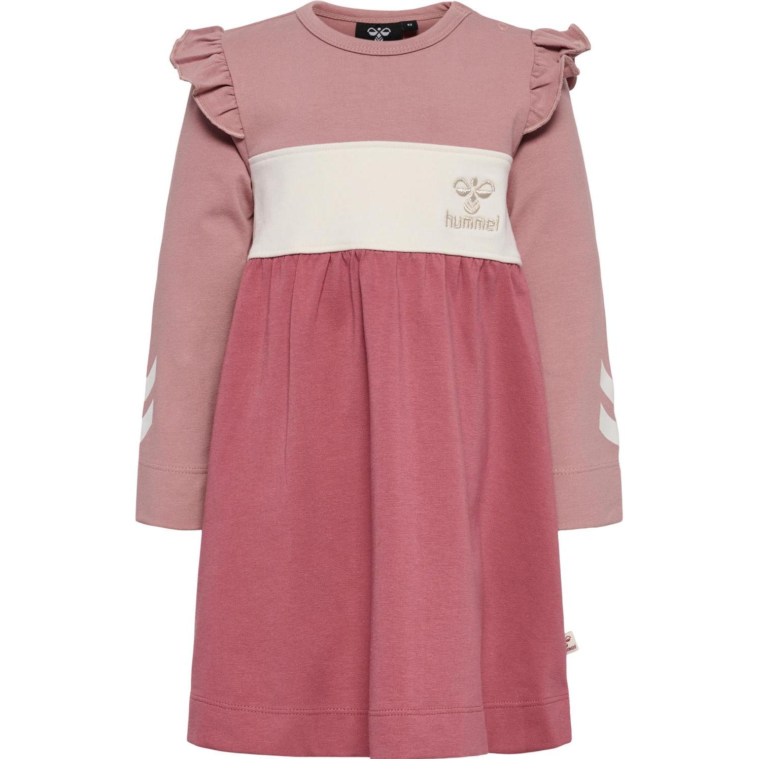 Thumbnail - hummel, Damen, Kleider, Hmljamila Dress L/S, Rosa, (80)