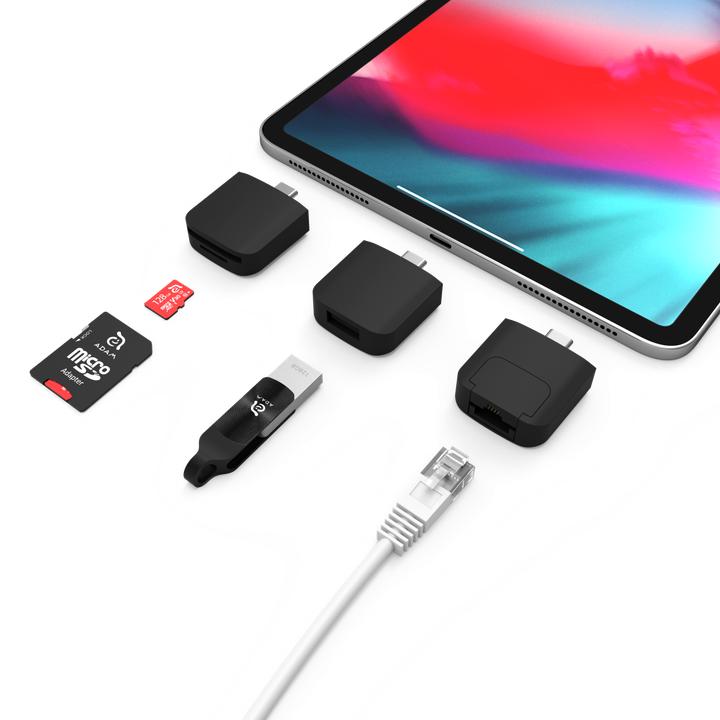 Produktbild Adam Elements CASA HUB 10E | Grau | 10 Port USB-C/Thunderbolt Hub (USB-C, 10 Ports)