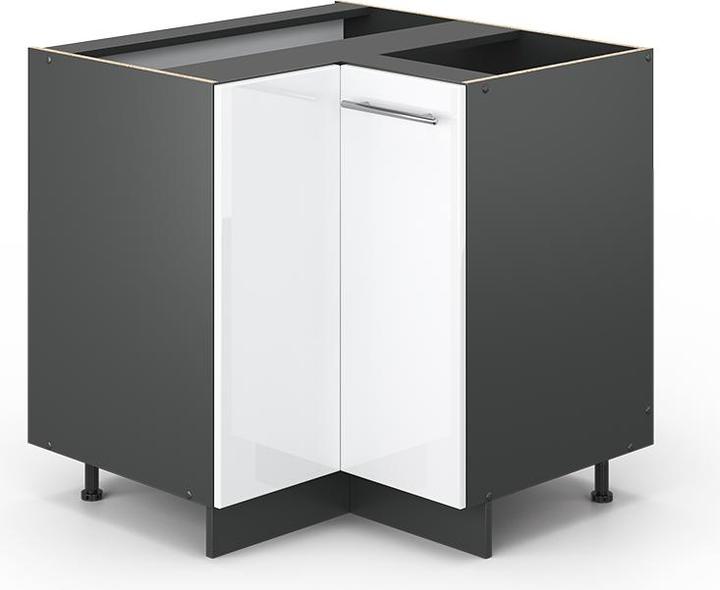 Anthrazit, Weiss, Weiss Hochglanz