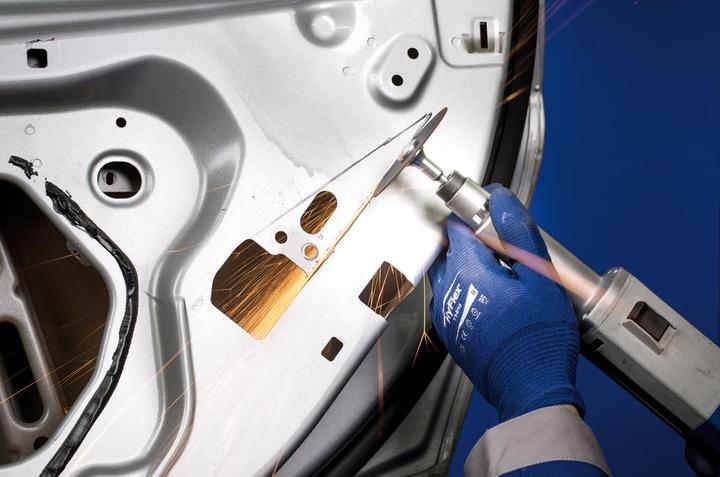 Actual product image Pferd SG STEELOX cut-off wheel Ø 76 mm wheel thickness 1.1 mm straight corundum bore 6 mm