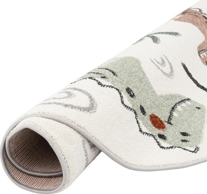 Immagine prodotto Pergamon Kinder Teppich Softstar Kids Lustige Dinos Rund (160 x 160 cm)