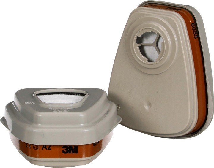 Produktbild 3M Ersatzfilter für Atemschutz Halbmaske 6002C (A2P2, 2 x)
