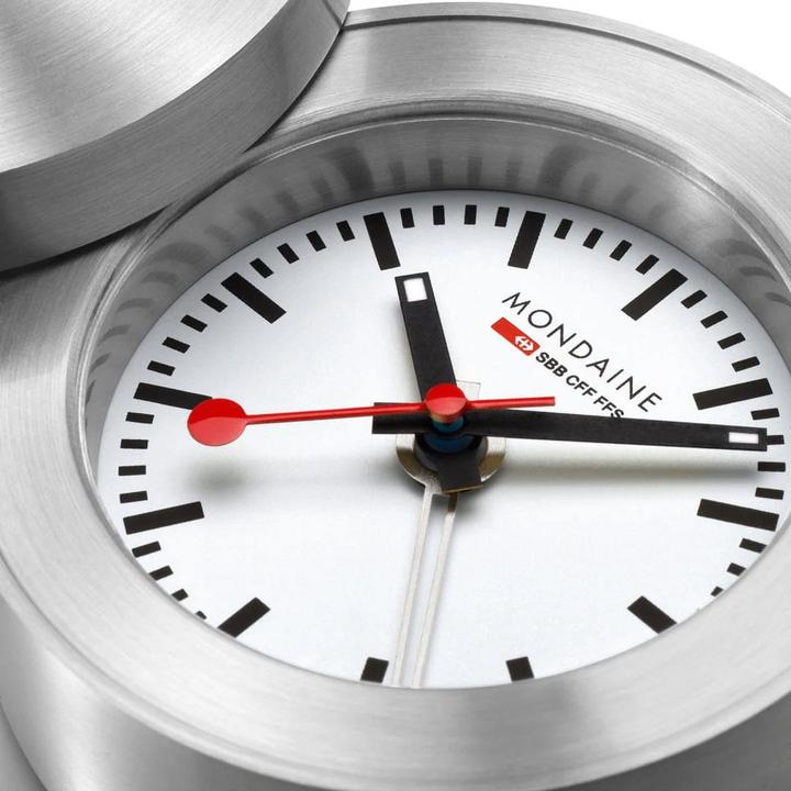 Actual product image Mondaine MSM.64411 Classic Travel Alarm Clocks