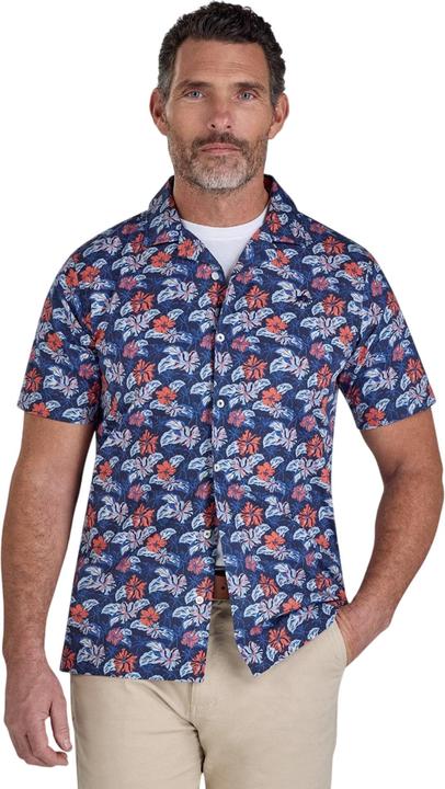 Immagine prodotto Raging Bull Hawaii Camicia Floreale Popeline Maniche Corte Uomo (S)