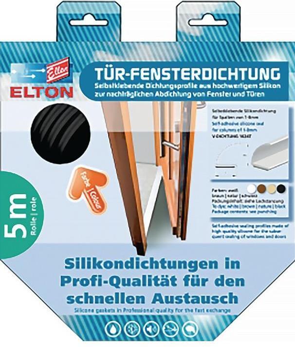 Actual product image Ellen Door stop seal 1024T DIY length 6 m width 7 mm self-adhesive ( 3327023222 )
