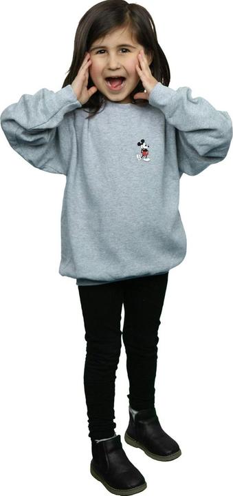 Produktbild Disney Mickey Mouse Kickin Retro Chest Sweatshirt Mädchen (128)