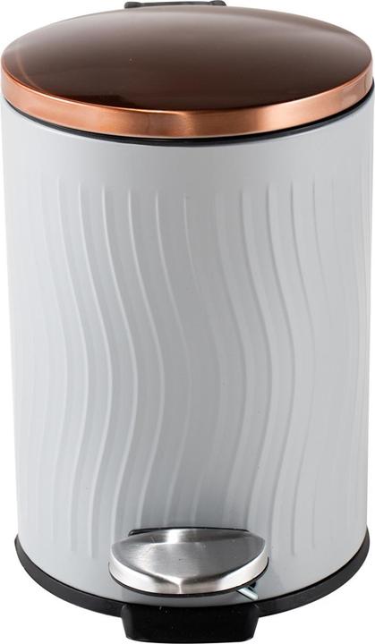 Produktbild HTI-Living Treteimer 3 Liter Grau Kupfer (3 l)