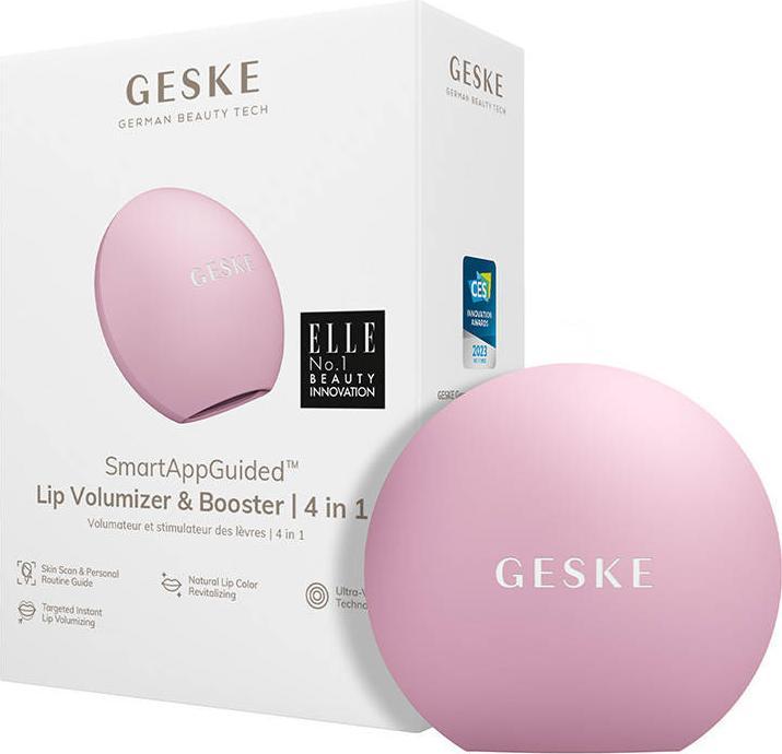 Actual product image Konjac Sponge Silikonowy powiększacz ust 4w1 Geske z Aplikacją (różowy)