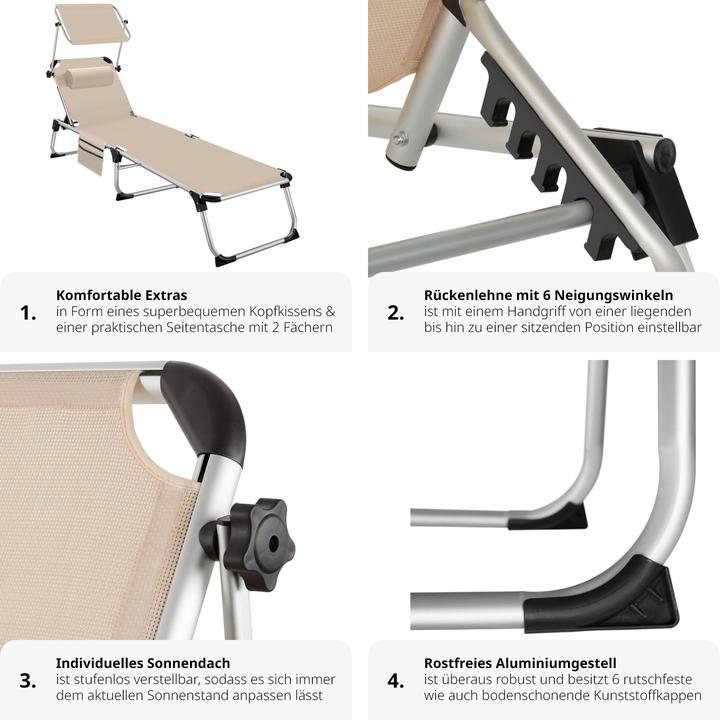 Actual product image tectake Aurelie (218 cm)