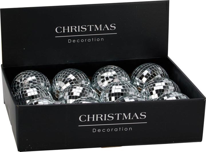 Productafbeelding Nenurodyta Christmas Tree toy, silver, 10 cm (1-Part)