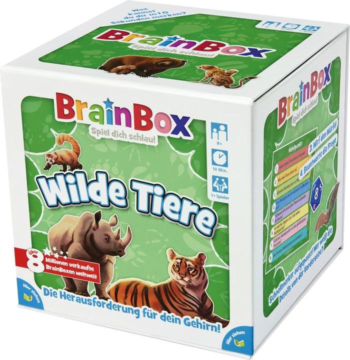 Produktbild Brainbox Brain Box- Wilde Tiere (Deutsch)