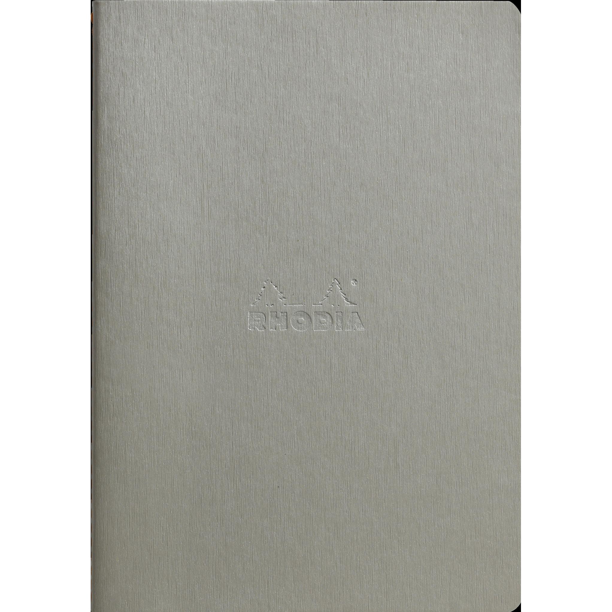 Rhodia, Heft + Block, Notizbücher und Notizhefte Rho (A5, Kariert, Harter Einband)