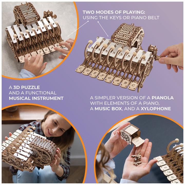 Actual product image Ugears 70178 Mechanical Celesta