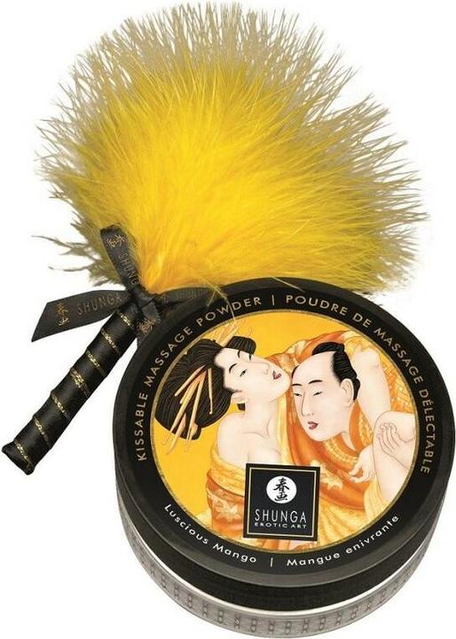 Image du produit Shunga Essbares Massagepulver-Set Mango