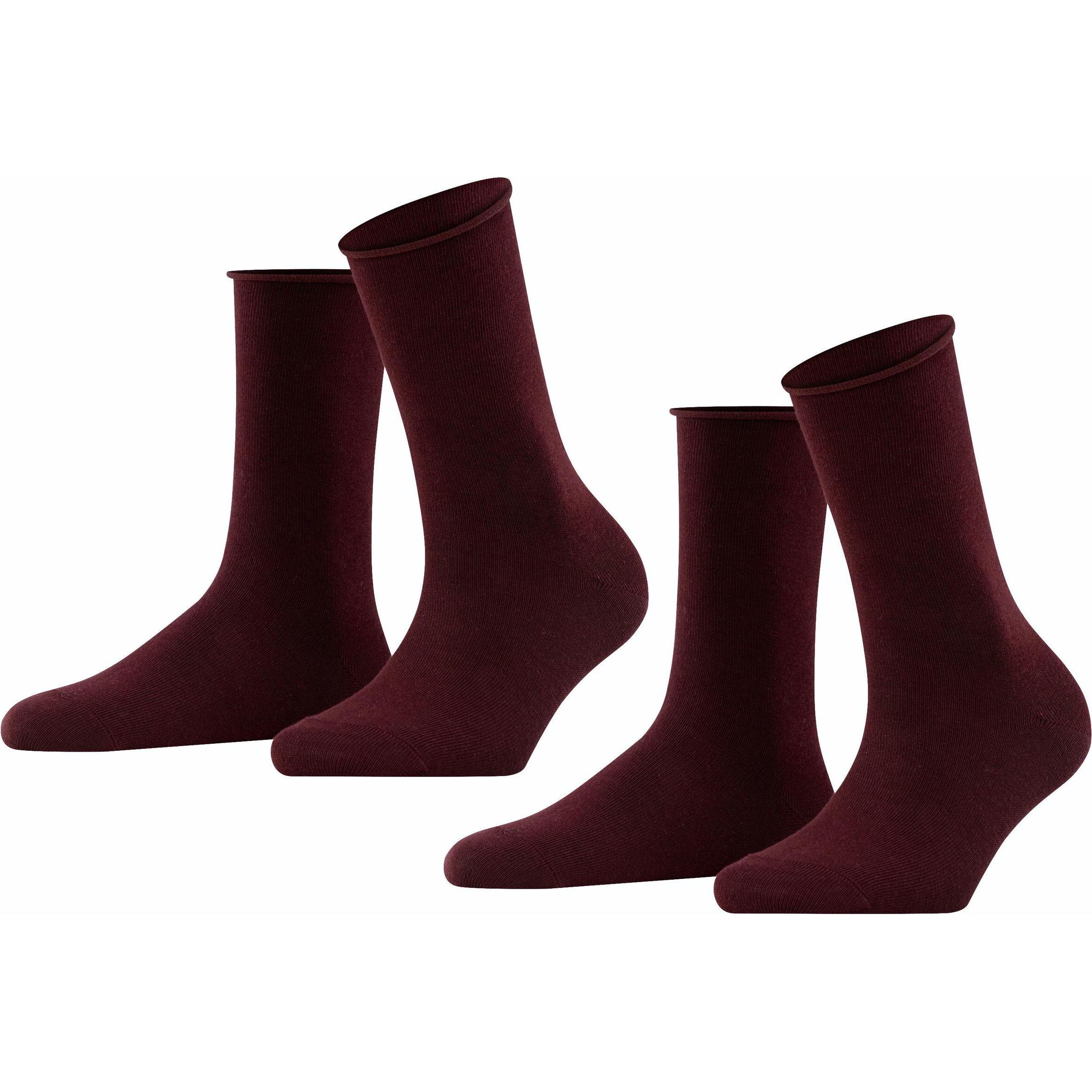 Falke, Damen, Socken, Happy DP SO, Rot, (Einzelpack, 35 - 38)