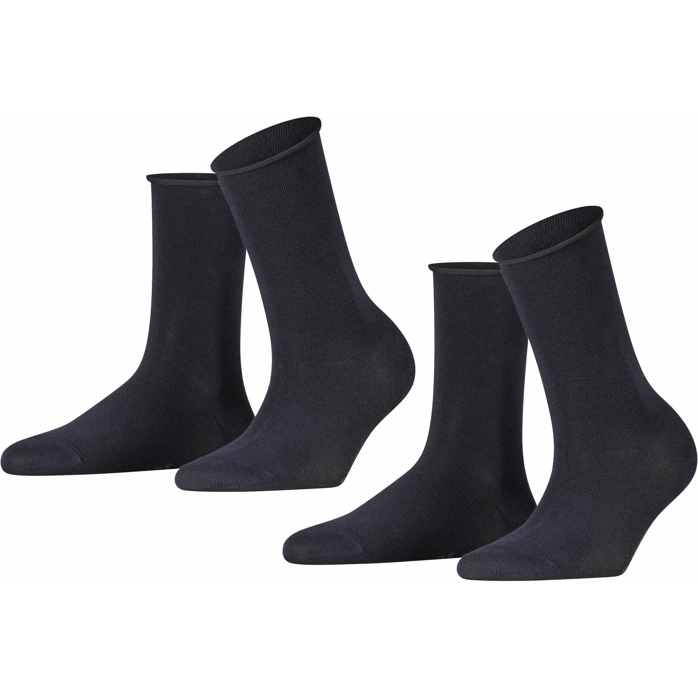 Falke, Damen, Socken, Happy DP SO, Blau, (2er Pack, 39 - 42)