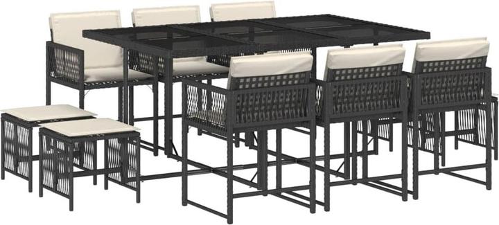 Produktbild vidaXL Garten Essgruppe (165 x 106 x 73 cm)