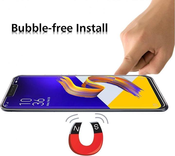 Immagine prodotto Screenguard Asus ZenFone 5 / 5Z Pellicola protettiva in vetro Custodia Design amichevole (1 pz., Asus Zenfone 5 (ZE620KL), Asus Zenfone 5Z)