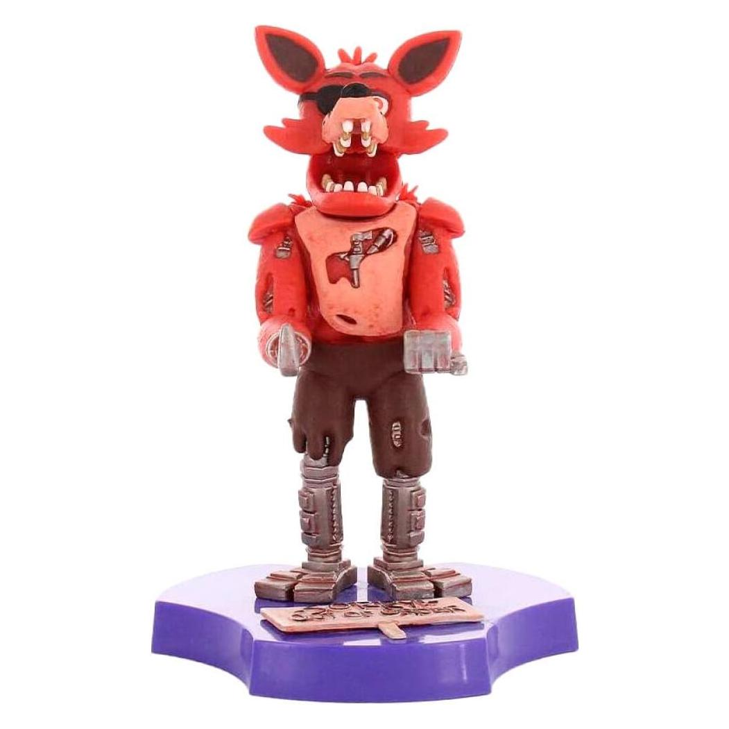 Exquisite Gaming Five Nights At Freddy's Cable Guys Mini Lade-Halter Foxy Holdems, Gaming Controller Zubehör, Mehrfarbig