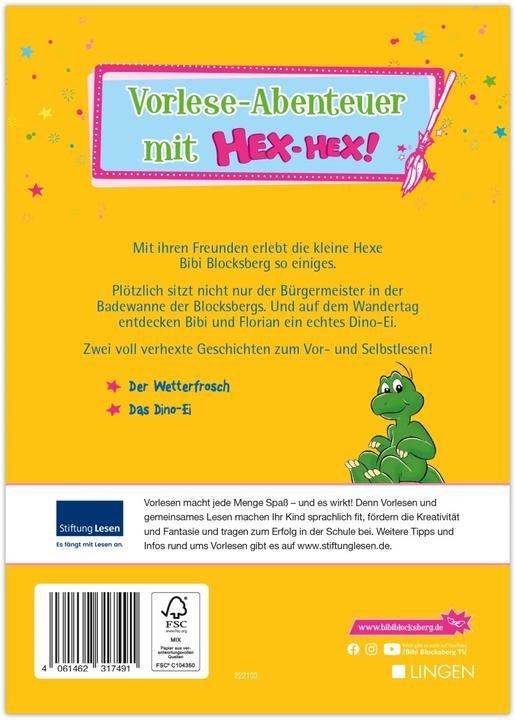 Immagine prodotto Bibi Blocksberg Vorlesegeschichten (Tedesco, 2023)