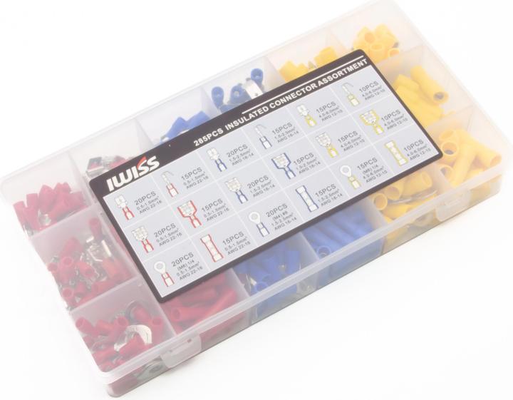 Actual product image Iwiss Kabelschuhe Quetschverbinder Set