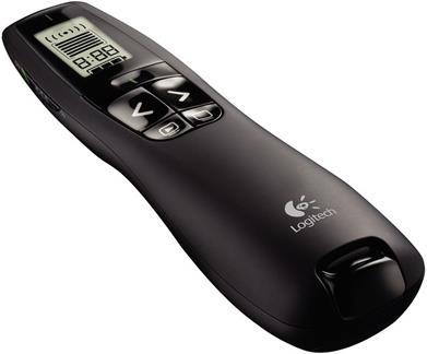 Logitech Professional Presenter R800, mit LCD-Display