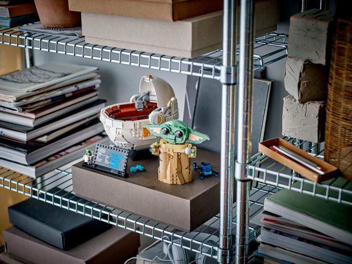 Produktbild LEGO Grogu in seiner Repulsorwiege (75403, LEGO Star Wars)