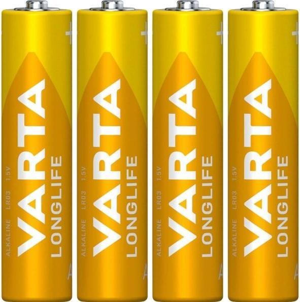 Produktbild Varta Longlife (4 Stk., AAA, 1230 mAh)
