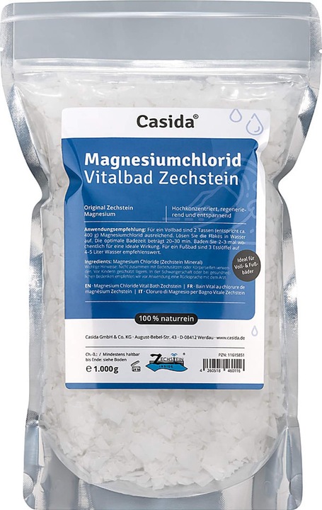 Produktbild Casida Magnesiumchlorid Vitalbad Zechstein (Badeperlen)