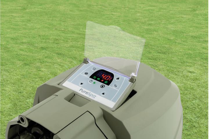 Produktbild Intex 6-Personen Olive Grün Round Bubble Spa Set