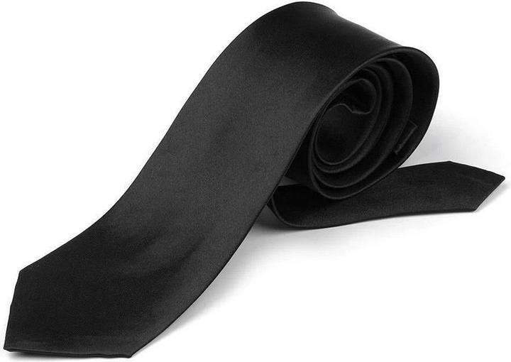 Oliver Weber Collection Krawatte Satin 8 cm für Herren klassische Krawatte für Büro oder festliche Veranstaltungen