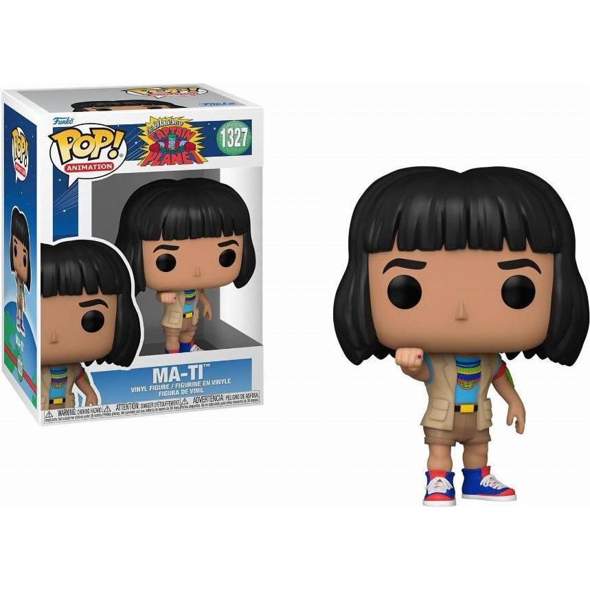 Thumbnail - Funko Capitaine Planète POP! Animation figurine Ma-Ti 9 cm