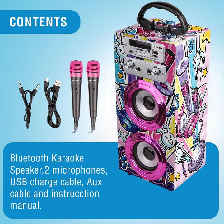 Produktbild Xtrem Karaoke-Maschine für Kinder mit Mikrofonen