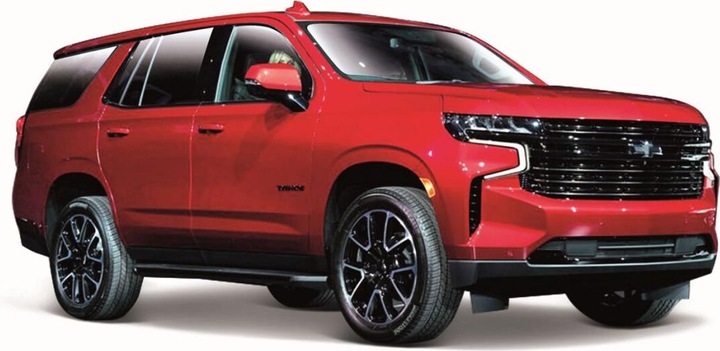 Produktbild Maisto Chevrolet Tahoe 2021 1/24 red