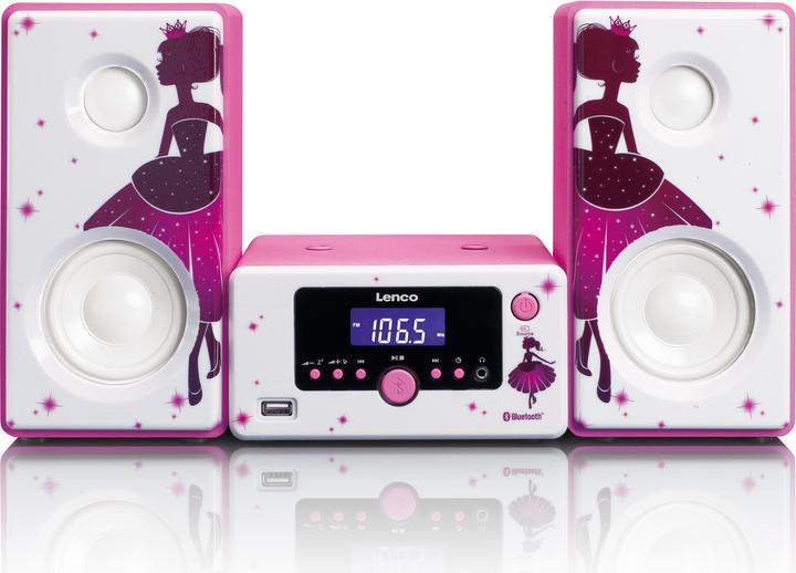 Lenco MC-020 Princess (Bluetooth, 1x 10 W)