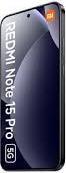 Actual product image Xiaomi Redmi Note 15 Pro (256 GB, Black, Black, 6.83", Dual SIM, 5G)