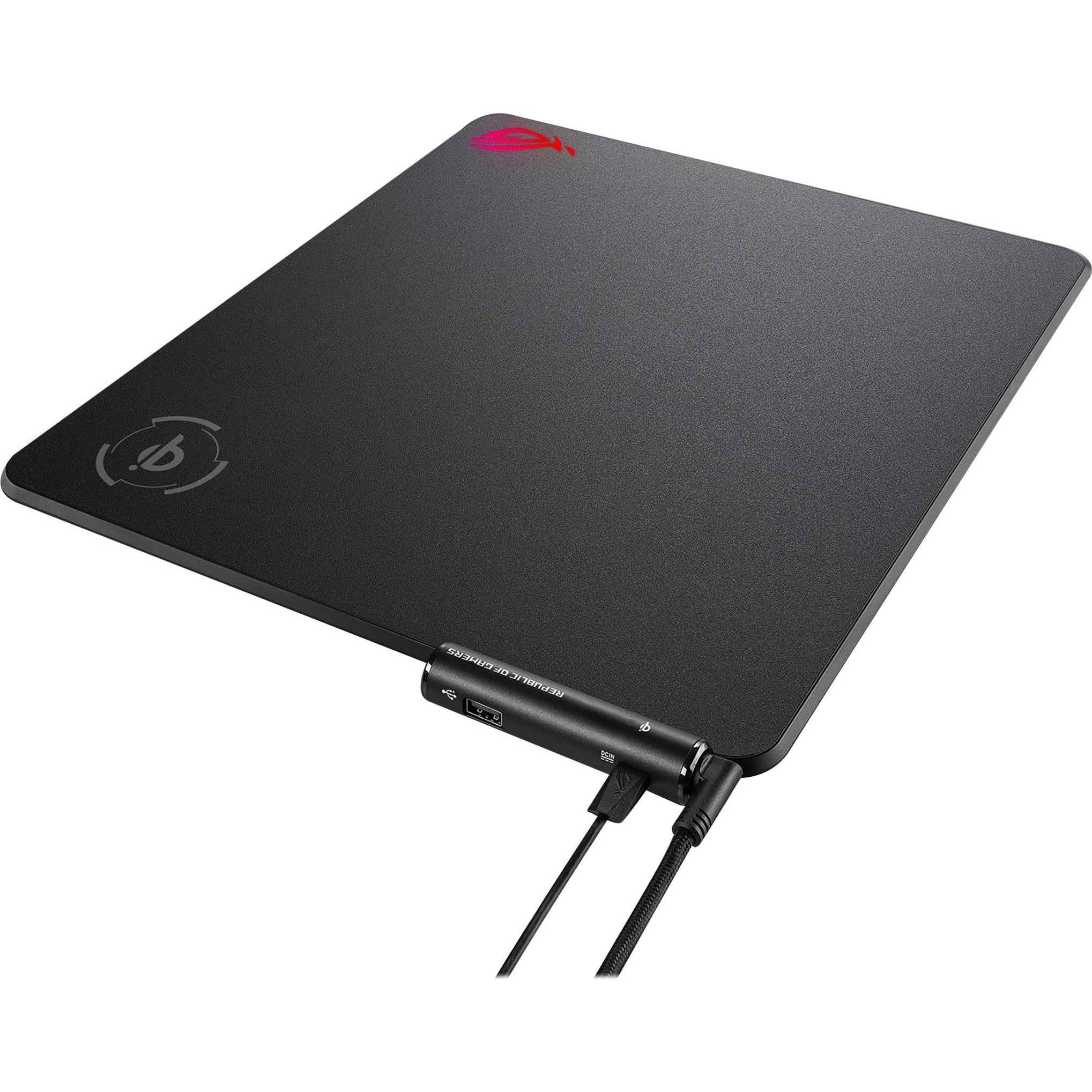 ASUS ROG Balteus Qi (M), Mausmatte, Schwarz