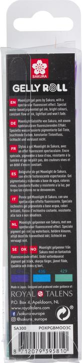Produktbild Sakura GELLY ROLL - Gelschreiber ”Moonlight” (Mehrfarbig, 3x)