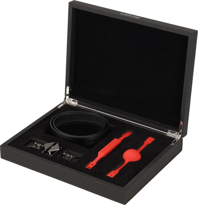 Produktbild Lockink BallGag & Gagbite Set schwarz