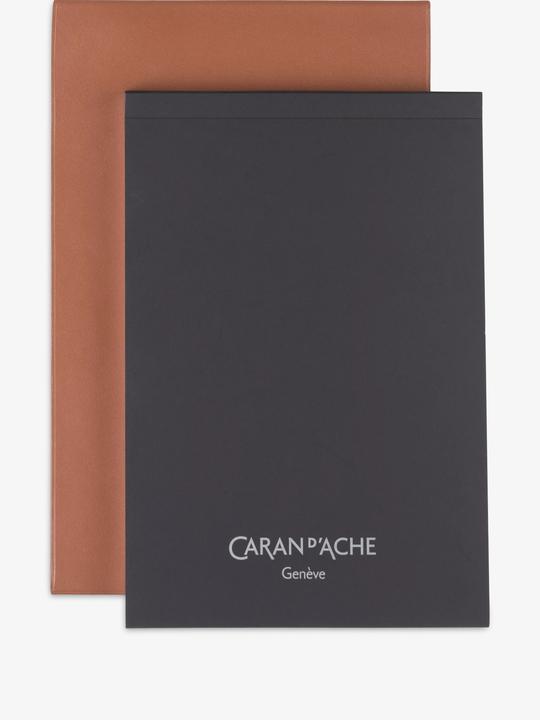 Caran d'Ache Lederhülle (A5, À rayures, Couverture souple)