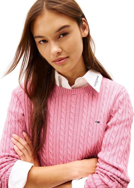 Produktbild Tommy Jeans Tjw Cable Essential Sweater (XXS)