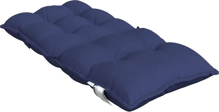Actual product image vidaXL Low backrest cushions 4 pcs. Oxford fabric (100 x 50 x 7 cm)