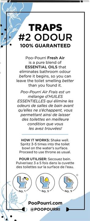 Actual product image Poo-Pourri PooPourri - Fresh Air Toilet Spray 59 ml